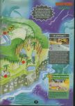 Scan of the walkthrough of Diddy Kong Racing published in the magazine 64 Player 3, page 10