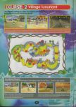 Scan of the walkthrough of Diddy Kong Racing published in the magazine 64 Player 3, page 23