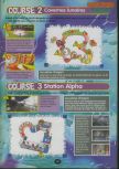 Scan of the walkthrough of Diddy Kong Racing published in the magazine 64 Player 3, page 28