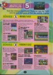 Scan of the walkthrough of Yoshi's Story published in the magazine 64 Player 3, page 11