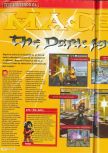 Scan of the review of Mace: The Dark Age published in the magazine Consoles + 071, page 1