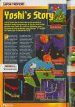 Scan of the preview of Yoshi's Story published in the magazine Consoles + 071, page 7