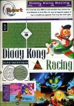 Scan of the review of Diddy Kong Racing published in the magazine Joypad 071, page 1