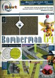 Scan du test de Bomberman 64 paru dans le magazine Joypad 071, page 1