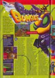 Scan of the review of Buck Bumble published in the magazine Consoles + 081, page 1