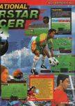 Scan of the review of International Superstar Soccer 64 published in the magazine Consoles + 067, page 2