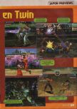 Scan of the preview of  published in the magazine Consoles + 067, page 2