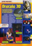 Scan of the preview of Castlevania published in the magazine Consoles + 070, page 1