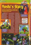 Scan of the preview of Yoshi's Story published in the magazine Consoles + 072, page 1
