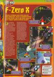Scan of the preview of F-Zero X published in the magazine Consoles + 072, page 1