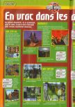 Scan of the preview of Sim City 64 published in the magazine Consoles + 072, page 1