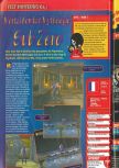 Scan of the review of Mortal Kombat Mythologies: Sub-Zero published in the magazine Consoles + 073, page 1