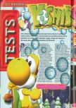 Scan of the review of Yoshi's Story published in the magazine Consoles + 073, page 1
