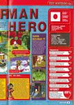 Scan of the review of Bomberman Hero published in the magazine Consoles + 077, page 2