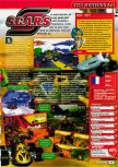 Scan of the review of S.C.A.R.S. published in the magazine Consoles + 082, page 1