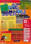 Scan du test de Centre Court Tennis paru dans le magazine Consoles + 083, page 1