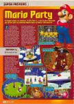 Scan de la preview de Mario Party paru dans le magazine Consoles + 083, page 1