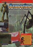 Scan of the review of Armorines: Project S.W.A.R.M. published in the magazine Consoles + 095, page 1