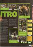 Scan of the review of WCW Nitro published in the magazine X64 17, page 2