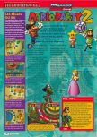 Scan of the review of Mario Party 2 published in the magazine Consoles + 107, page 1