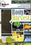 Scan of the review of Body Harvest published in the magazine Joypad 081, page 1