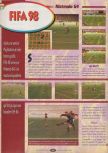 Scan of the review of FIFA 98: Road to the World Cup published in the magazine Player One 082, page 1