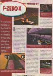 Scan of the review of F-Zero X published in the magazine Player One 091, page 1