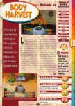 Scan of the review of Body Harvest published in the magazine Player One 092, page 1