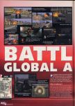 Scan of the review of Battletanx: Global Assault published in the magazine X64 26, page 1