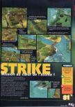 Scan of the review of Nuclear Strike 64 published in the magazine X64 26, page 2