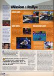 Scan of the review of South Park Rally published in the magazine X64 27, page 3