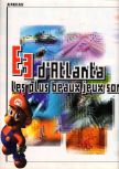 Scan of the article E3 : Les plus beaux jeux sont sur Nintendo 64 published in the magazine Super Power 047, page 1