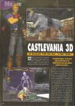 Scan of the preview of Castlevania published in the magazine Consoles News 30, page 1