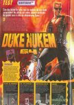Scan du test de Duke Nukem 64 paru dans le magazine Le Magazine Officiel Nintendo 02, page 6