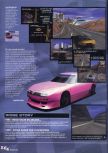 Scan of the review of Ridge Racer 64 published in the magazine X64 28, page 3