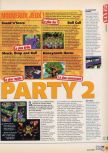 Scan of the review of Mario Party 2 published in the magazine X64 28, page 2