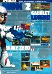 Scan de la preview de  paru dans le magazine Consoles Max 02, page 1