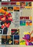 Scan of the preview of Donkey Kong 64 published in the magazine Consoles Max 02, page 5