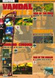Scan of the preview of Starcraft 64 published in the magazine Consoles Max 02, page 1