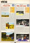 Scan of the review of A Bug's Life published in the magazine Player One 104, page 1