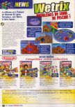 Scan of the preview of Wetrix published in the magazine Le Magazine Officiel Nintendo 05, page 5