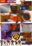 Scan du test de Quake paru dans le magazine Le Magazine Officiel Nintendo 05, page 5