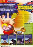 Scan of the review of Mystical Ninja Starring Goemon published in the magazine Le Magazine Officiel Nintendo 05, page 1