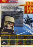 Scan du test de Aero Fighters Assault paru dans le magazine Le Magazine Officiel Nintendo 05, page 1