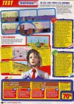 Scan du test de Aero Fighters Assault paru dans le magazine Le Magazine Officiel Nintendo 05, page 2