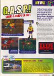 Scan de la preview de G.A.S.P!!: Fighter's NEXTream paru dans le magazine Le Magazine Officiel Nintendo 05, page 2