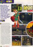 Scan of the preview of The Legend Of Zelda: Ocarina Of Time published in the magazine Le Magazine Officiel Nintendo 05, page 4