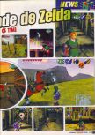 Scan of the preview of The Legend Of Zelda: Ocarina Of Time published in the magazine Le Magazine Officiel Nintendo 05, page 4