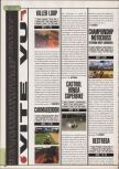 Scan of the review of Carmageddon 64 published in the magazine Playmag 40, page 1