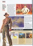 Scan of the review of Indiana Jones and the Infernal Machine published in the magazine Gen4 PC 130, page 3